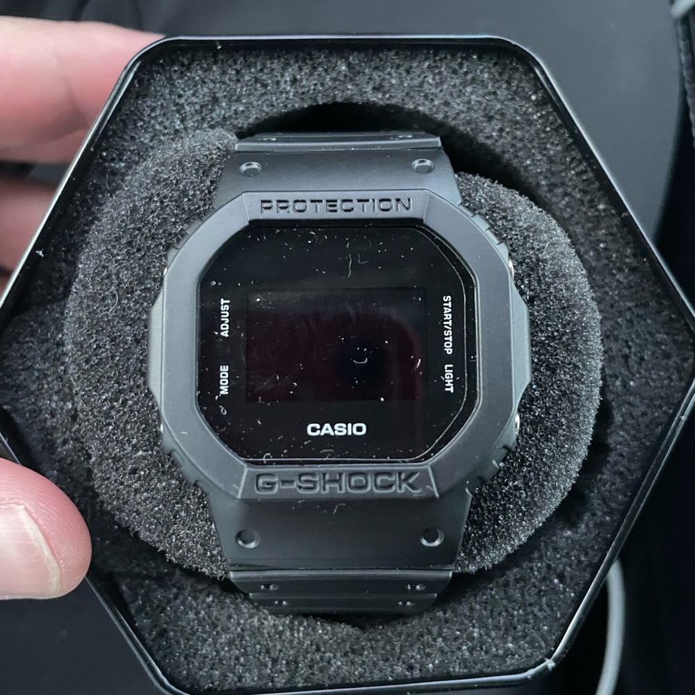 Casio G-Shock Black Wearable Watch